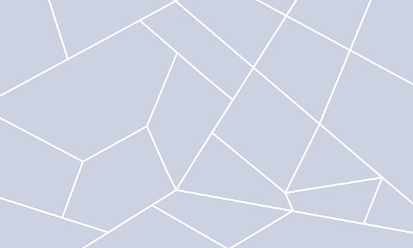 A white lines on a blue background