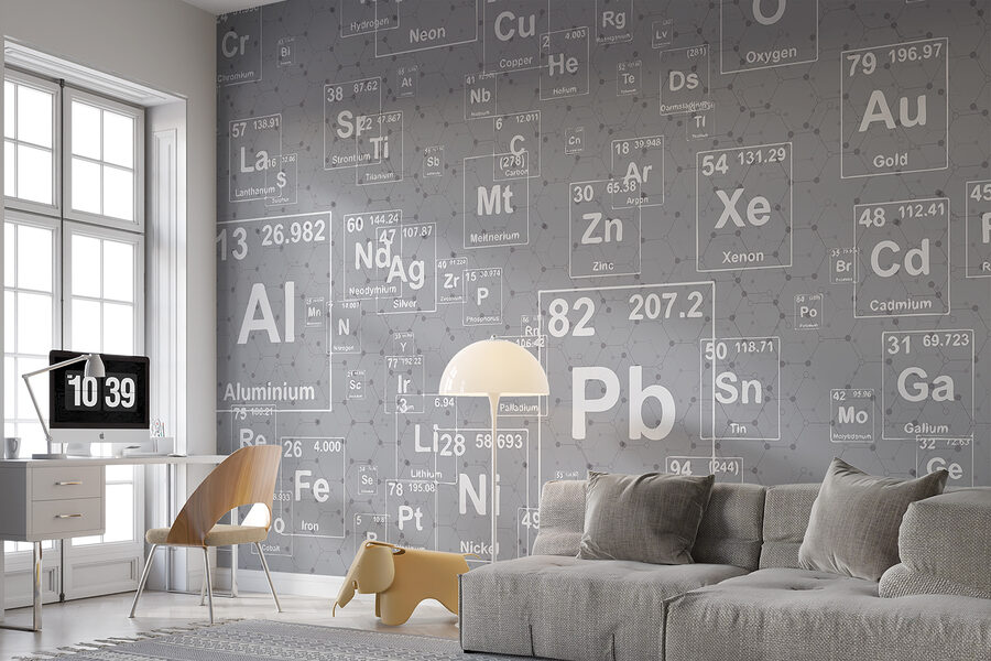 Ein Muster der Elemente des Periodensystems Ein Muster der Elemente des Periodensystems