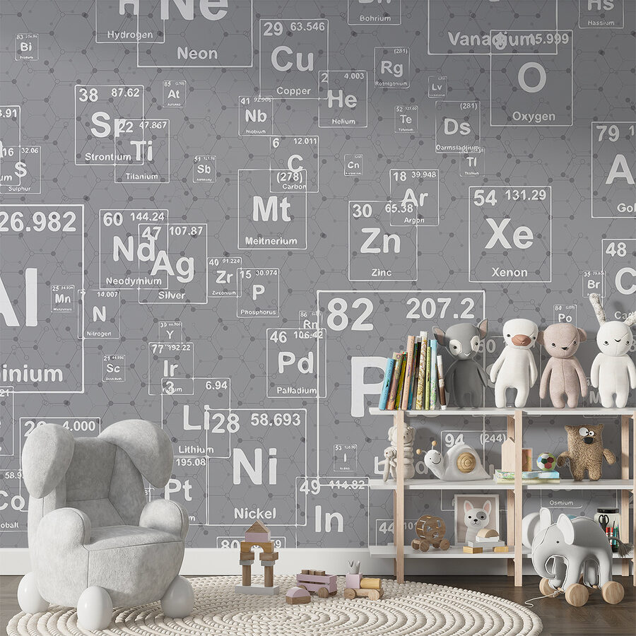 Ein Muster der Elemente des Periodensystems Ein Muster der Elemente des Periodensystems
