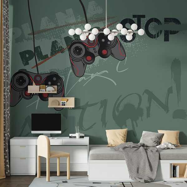 A video game controller from a string