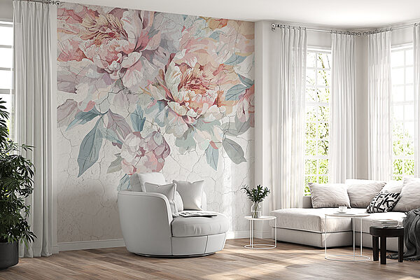 Eine Nahaufnahme von Blumen Eine Nahaufnahme von Blumen