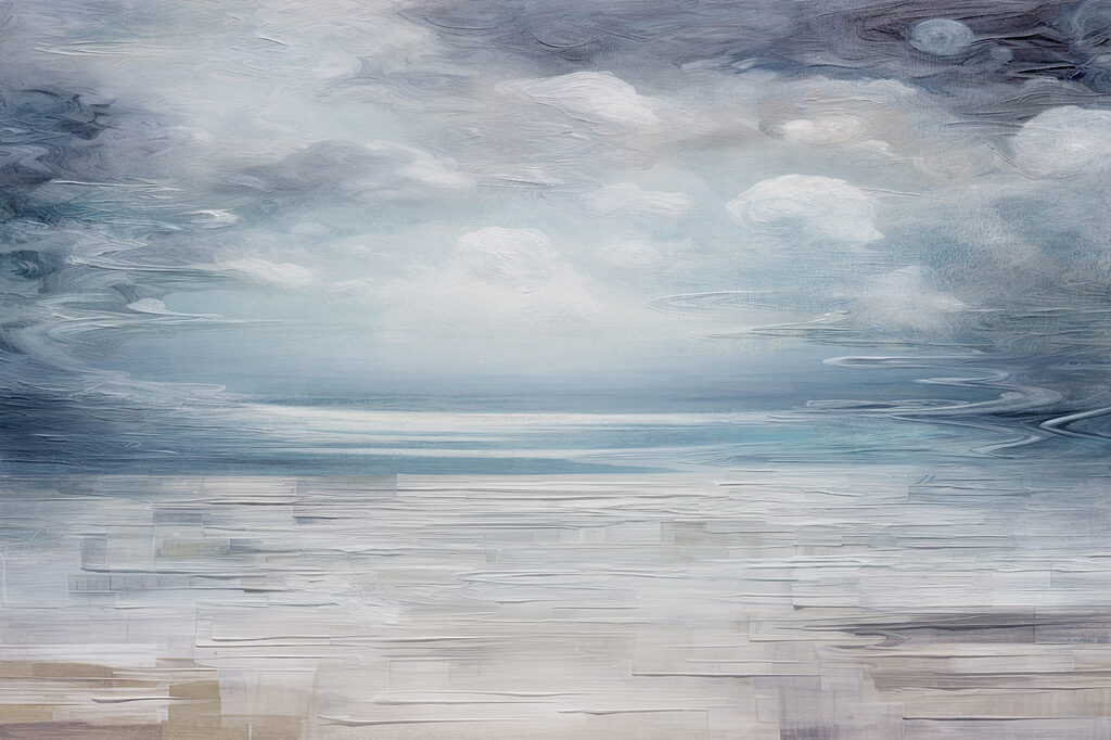 A landscape with clouds and blue sky A landscape with clouds and blue sky