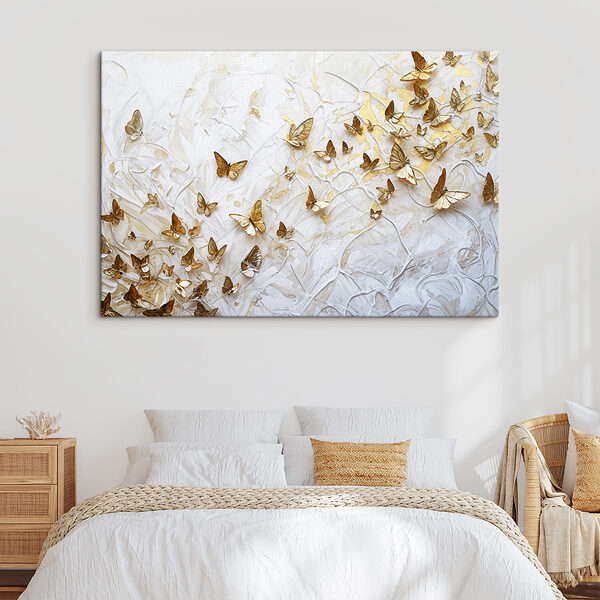 Fluttering wings in serene harmony Fluttering wings in serene harmony