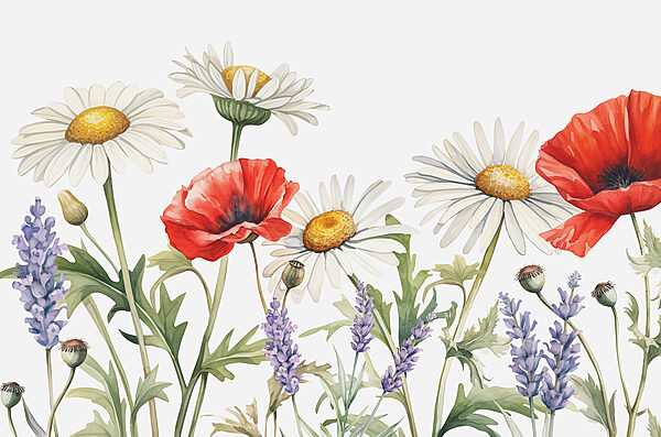 Eine Nahaufnahme von Blumen Eine Nahaufnahme von Blumen