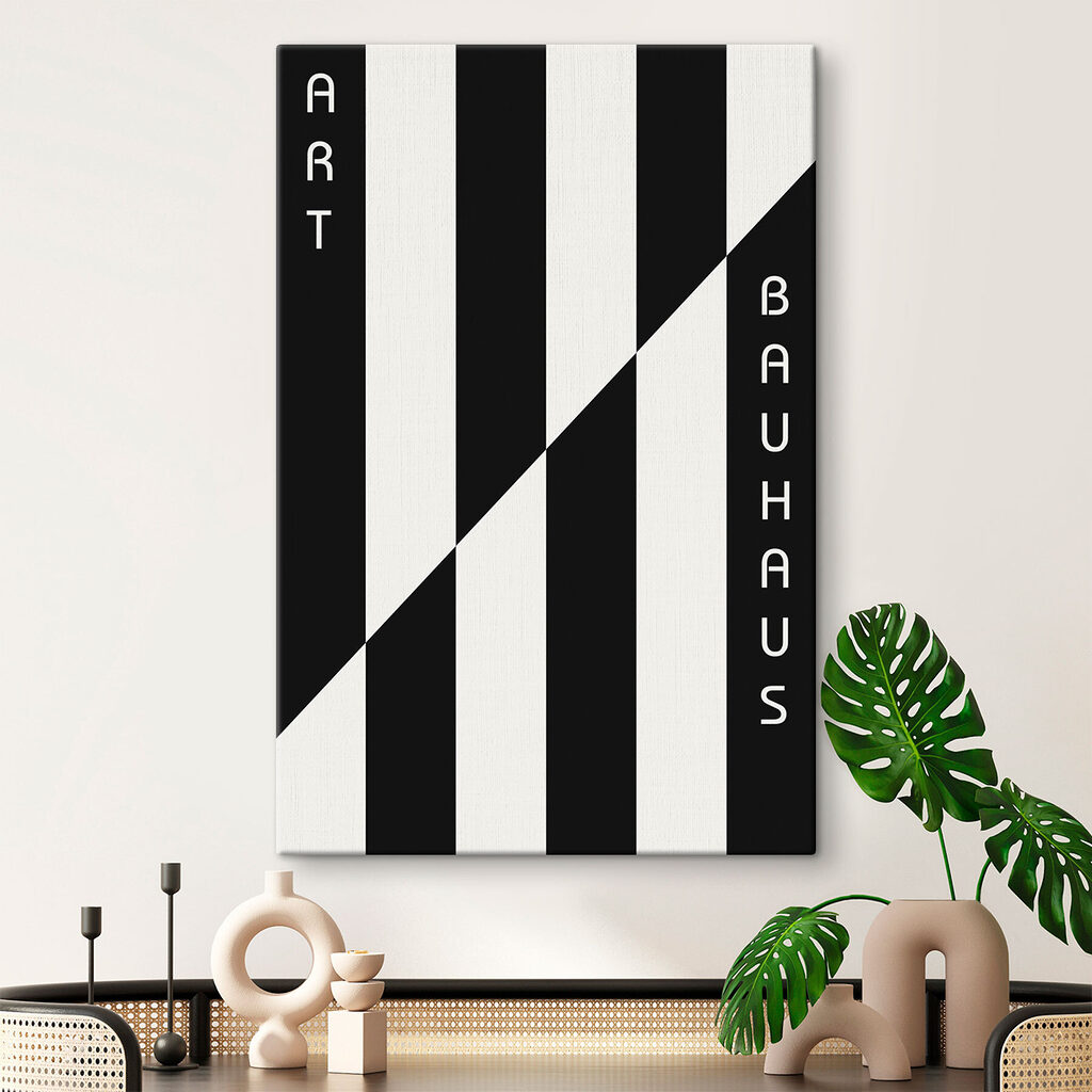 A black and white striped background A black and white striped background