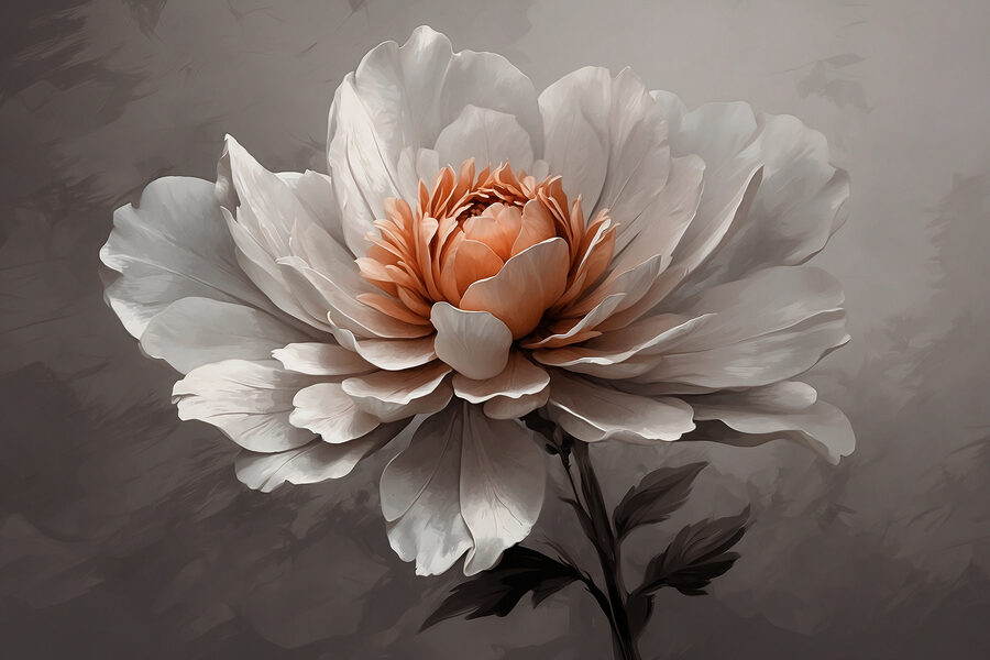 Eine Nahaufnahme einer Blume