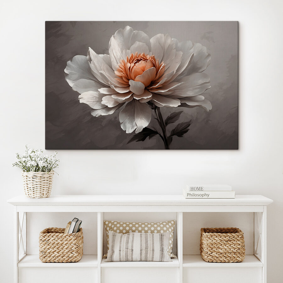 Eine Nahaufnahme einer Blume
