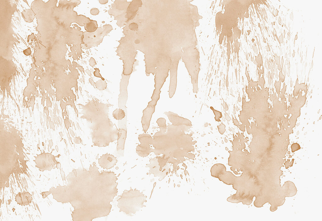 A group of blots on a white surface A group of blots on a white surface