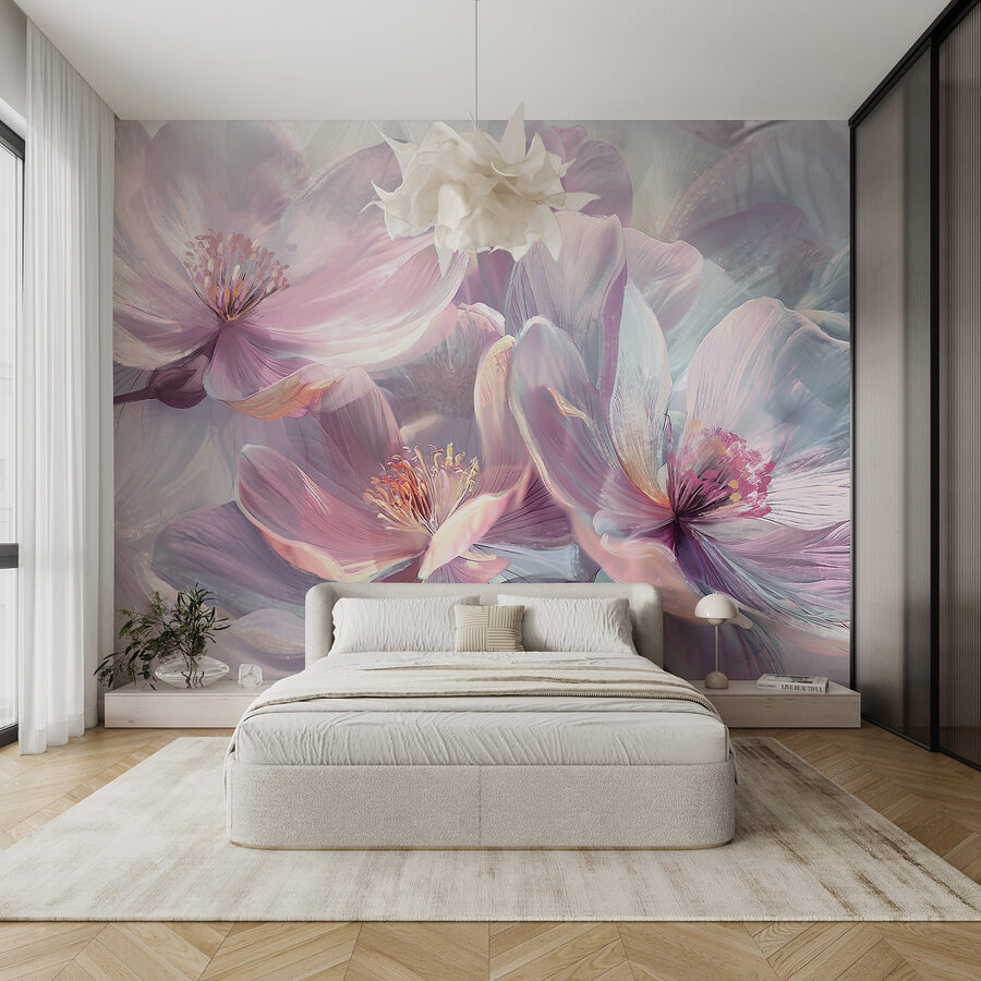 Eine Nahaufnahme von Blumen
