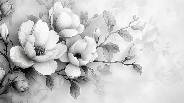 Eine Nahaufnahme von Blumen Eine Nahaufnahme von Blumen