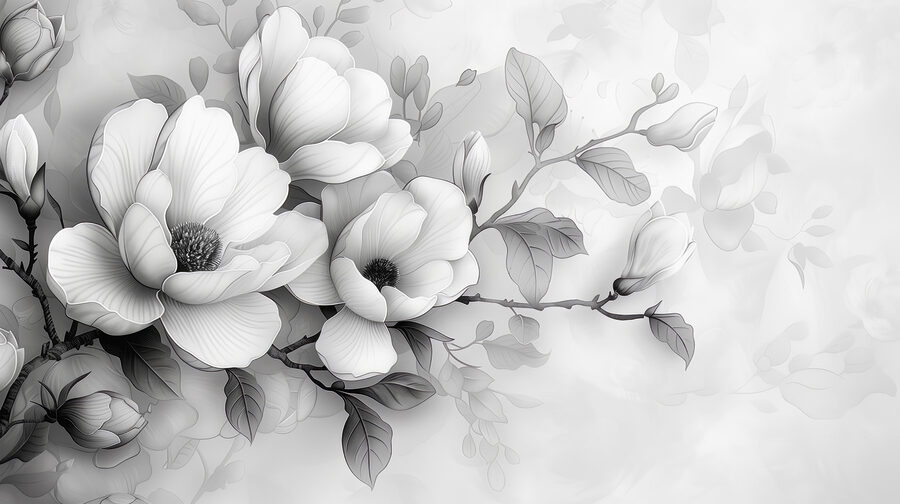 Eine Nahaufnahme von Blumen Eine Nahaufnahme von Blumen