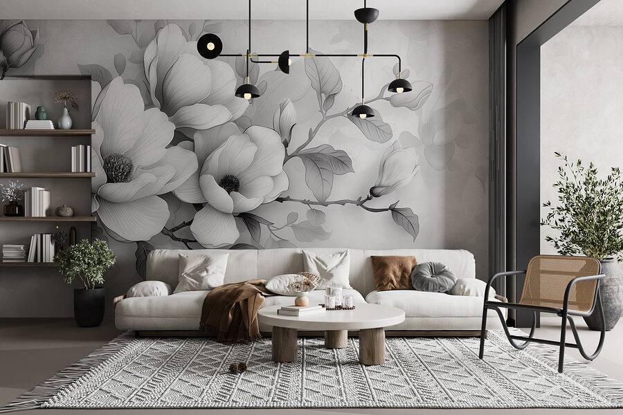 Eine Nahaufnahme von Blumen Eine Nahaufnahme von Blumen