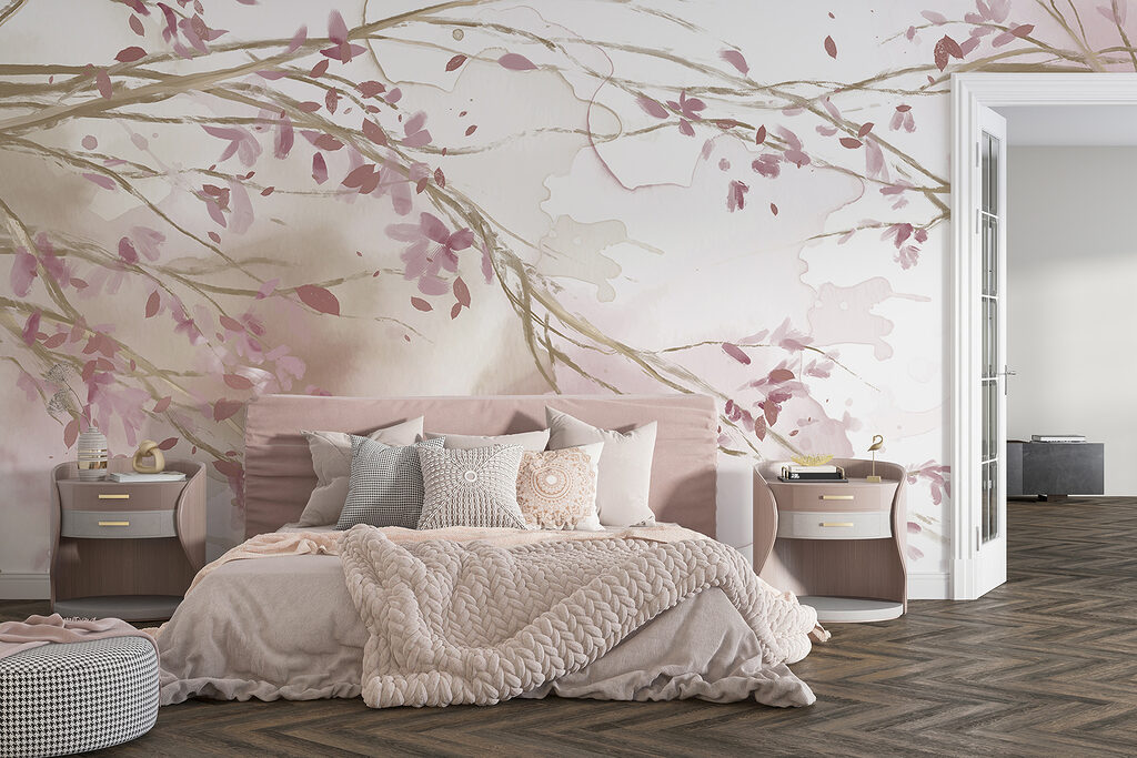 Aquarell eines Baumzweigs mit rosa Blüten w07919v1pib11r 1024x683 - Aquarell eines Baumzweigs mit rosa Blüten
