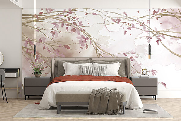 Aquarell eines Baumzweigs mit rosa Blüten w07919v1pib18r 600x400 - Aquarell eines Baumzweigs mit rosa Blüten