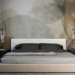 Fototapeten Nahaufnahme eines Gemäldes