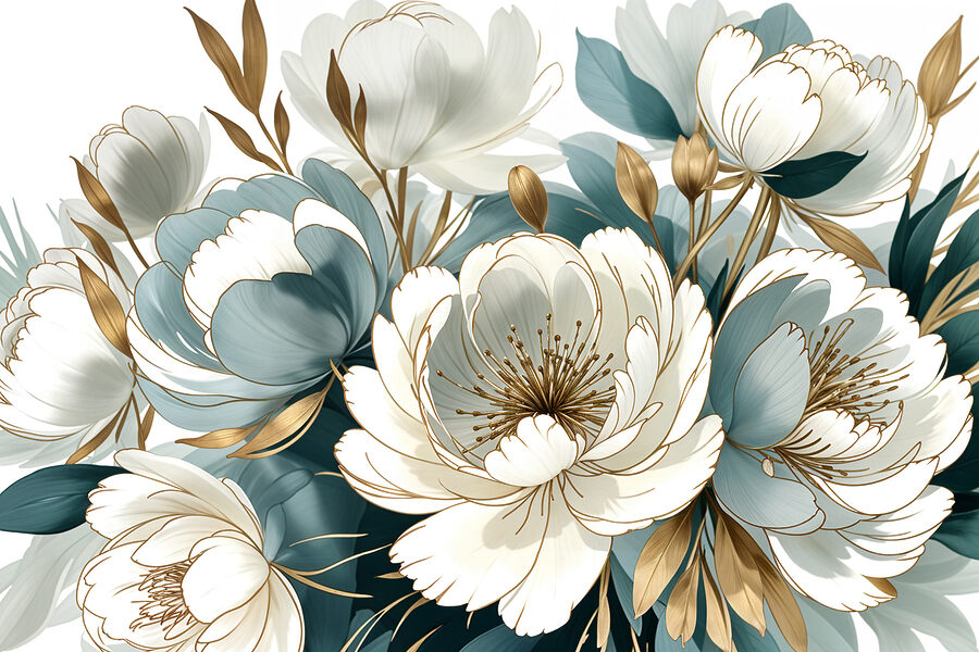 Nahaufnahme von Blumen