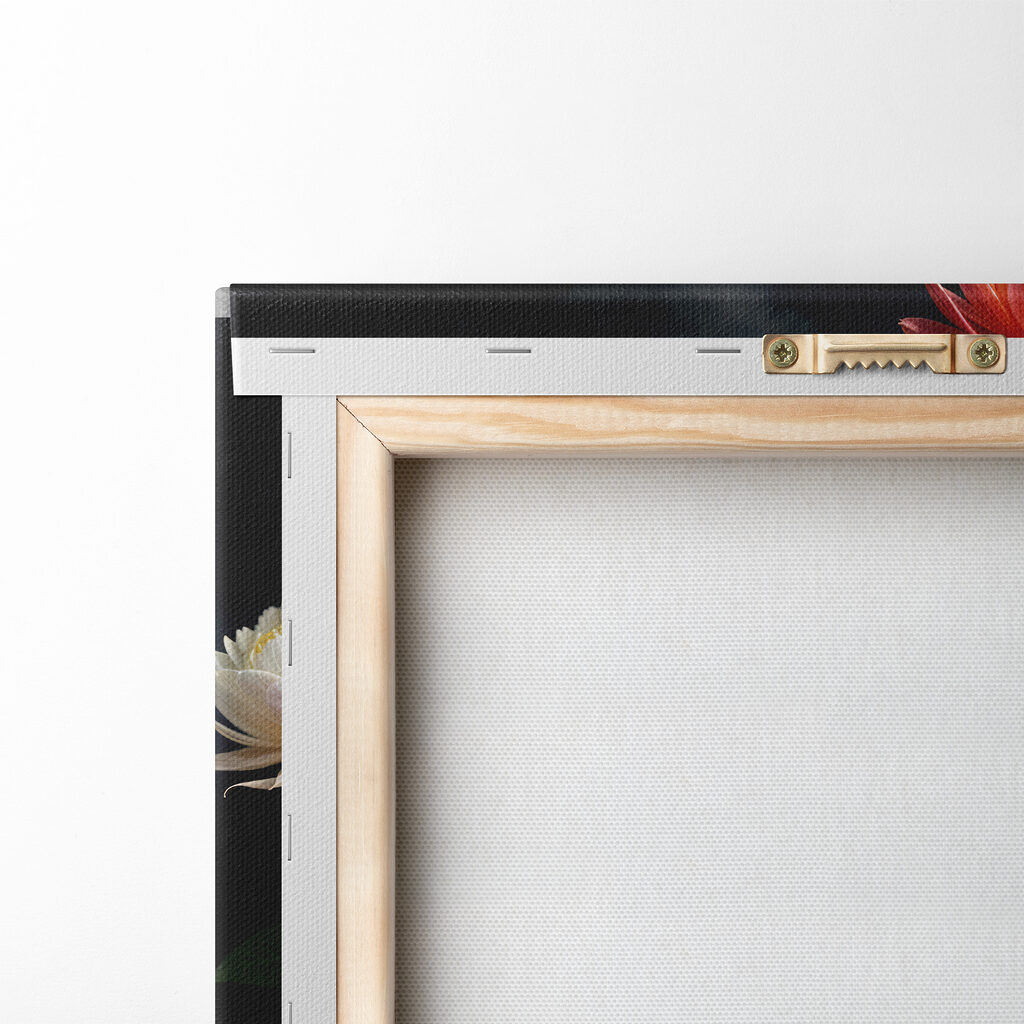 Vase of flowers with a cloudy sky Vase of flowers with a cloudy sky