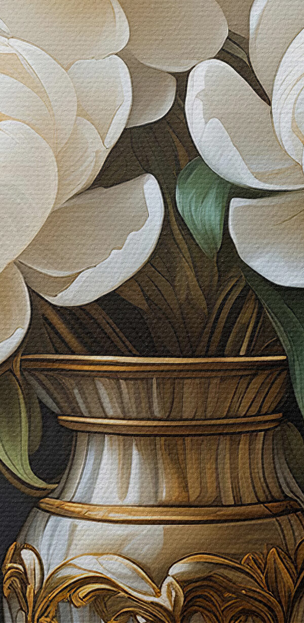 Gemälde von Blumen in einer Vase Gemälde von Blumen in einer Vase