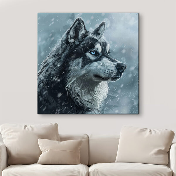 Hund im Schnee Hund im Schnee