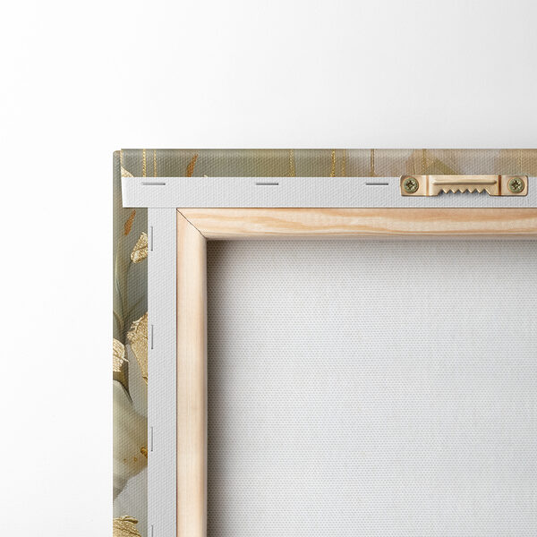 Elegante Blumen mit metallischen Details. Elegante Blumen mit metallischen Details.
