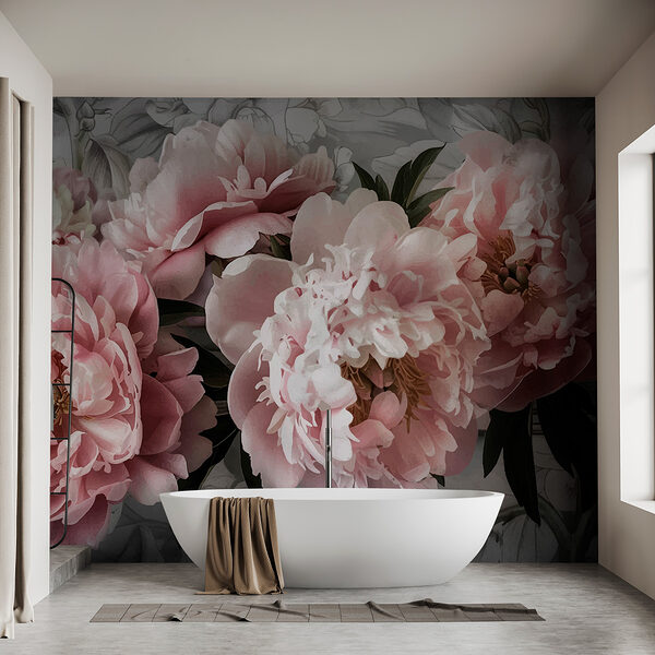 Group of pink flowers