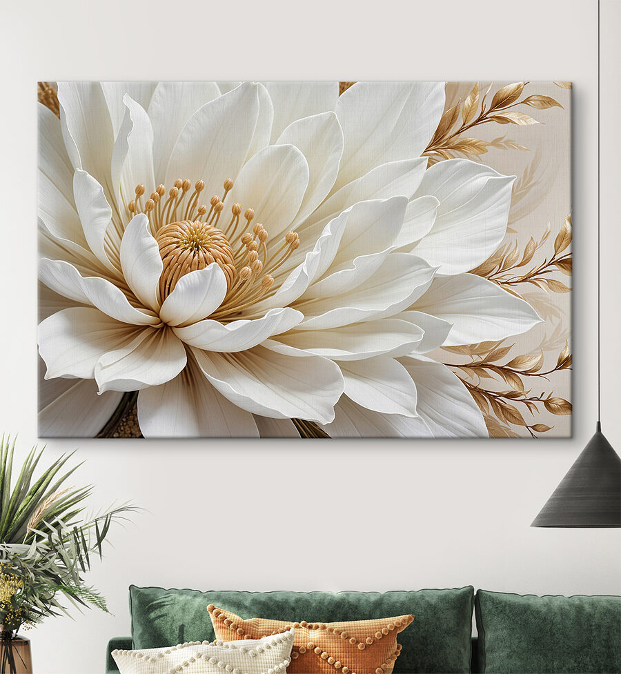 Nahaufnahme einer weißen Blume