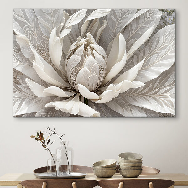 Delicate floral design in soft hues Delicate floral design in soft hues
