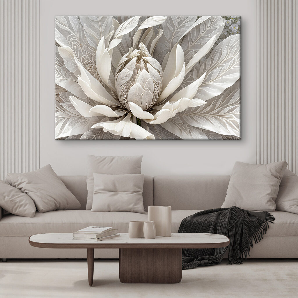 Delicate floral design in soft hues Delicate floral design in soft hues