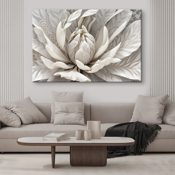 Delicate floral design in soft hues Delicate floral design in soft hues