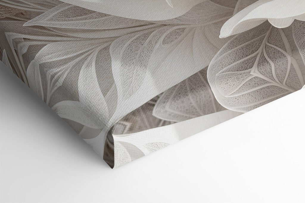 Delicate floral design in soft hues Delicate floral design in soft hues