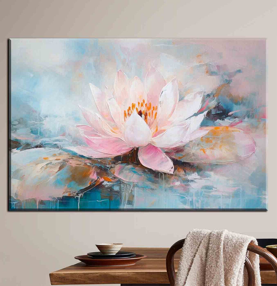 Gemälde einer Blume Gemälde einer Blume