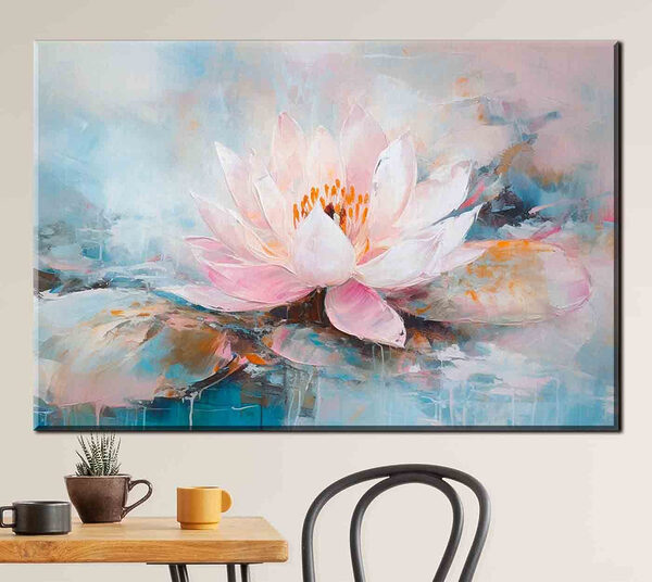 Gemälde einer Blume Gemälde einer Blume