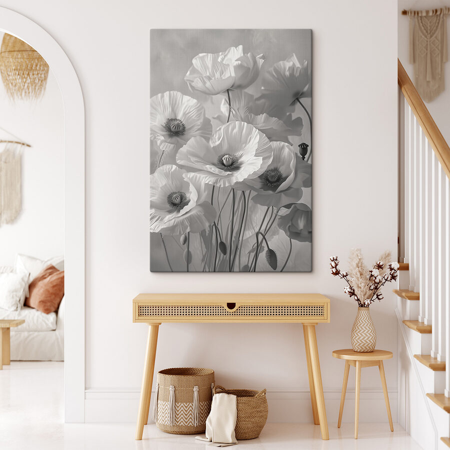 Gruppe von weißen Blumen