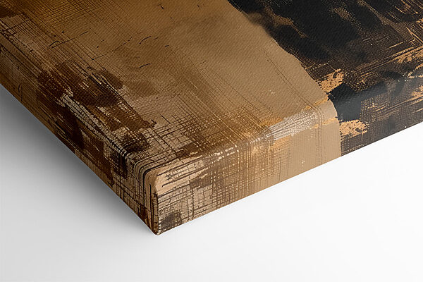 Woman in a black dress and hat