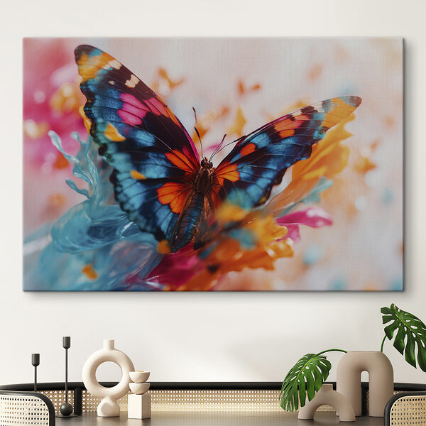 Schmetterling auf einer Blume Schmetterling auf einer Blume