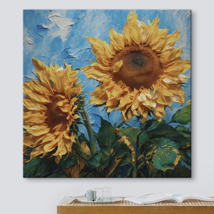 Nahaufnahme einer Sonnenblume