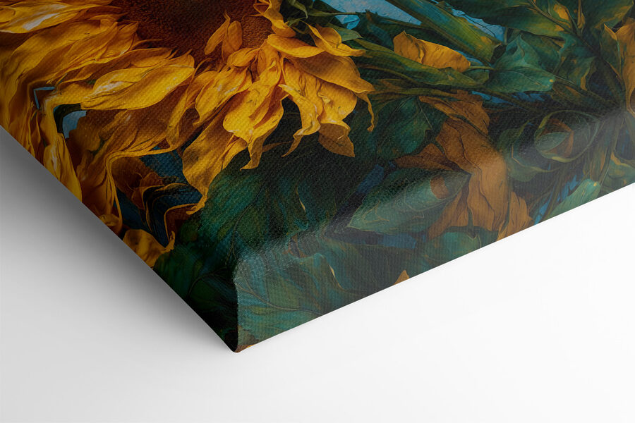 Nahaufnahme einer Sonnenblume