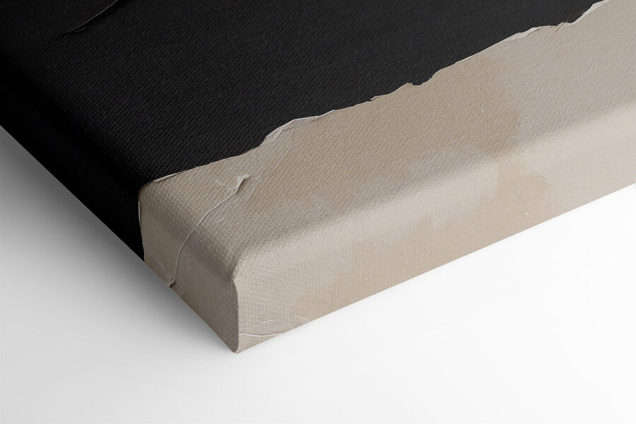 Weiße und schwarze Wand Weiße und schwarze Wand