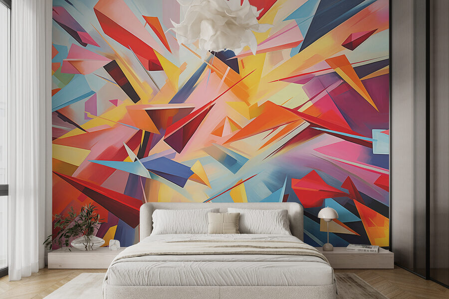 Bunte Papierflieger Bunte Papierflieger