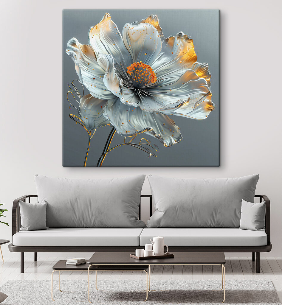 Elegant flower with delicate details Elegant flower with delicate details
