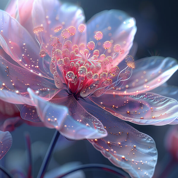 Nahaufnahme einer Blume Nahaufnahme einer Blume