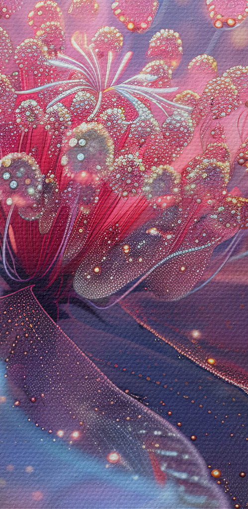 Radiant petals in gentle hues