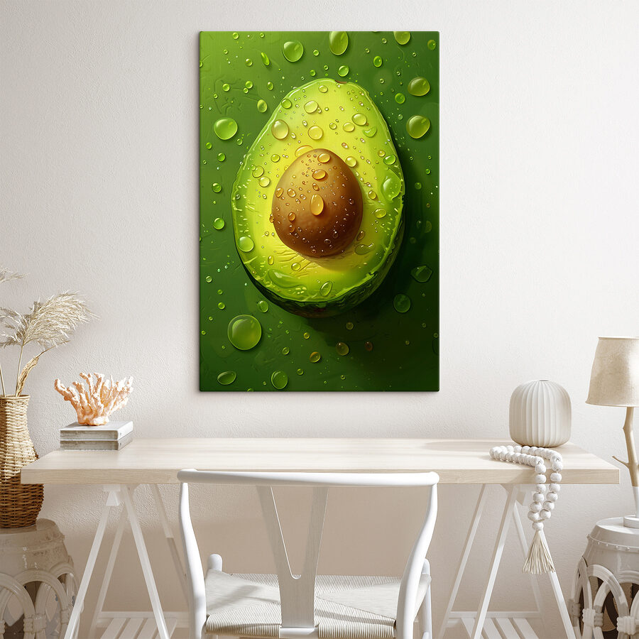 Wandbilder Nahaufnahme einer Avocado