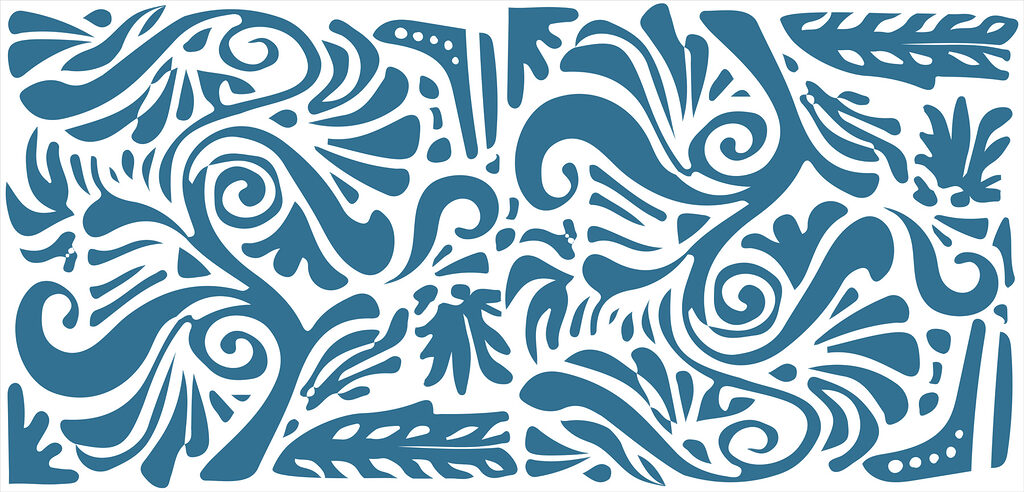 Blue and white pattern Blue and white pattern