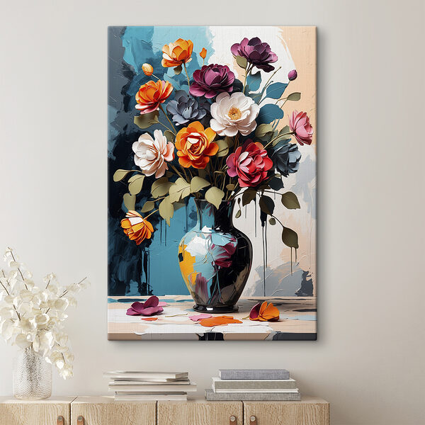 Vase with flowers in it Vase with flowers in it
