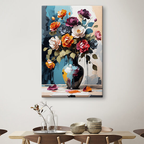 Vase with flowers in it Vase with flowers in it