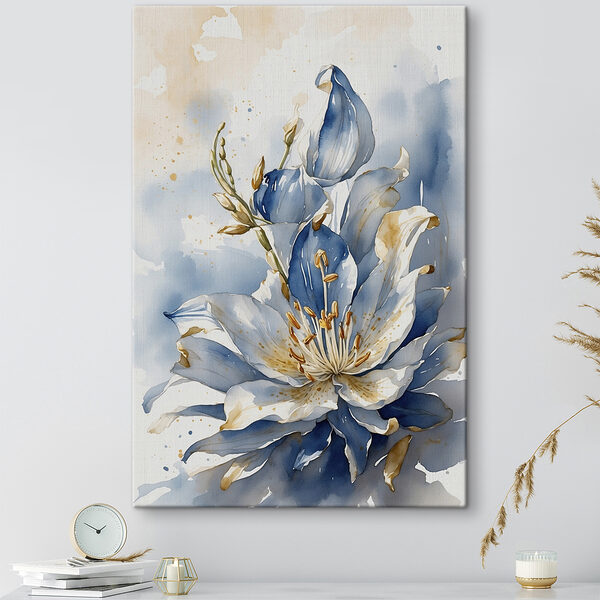 Aquarell einer Blume Aquarell einer Blume
