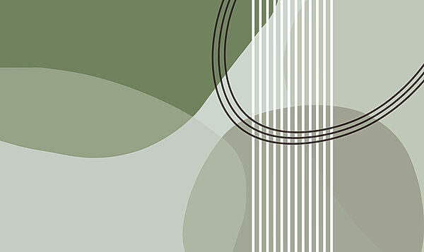 Grüner und weißer Hintergrund mit Linien und Kreisen Grüner und weißer Hintergrund mit Linien und Kreisen