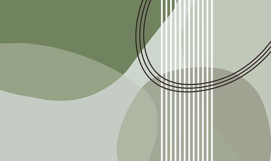 Grüner und weißer Hintergrund mit Linien und Kreisen Grüner und weißer Hintergrund mit Linien und Kreisen