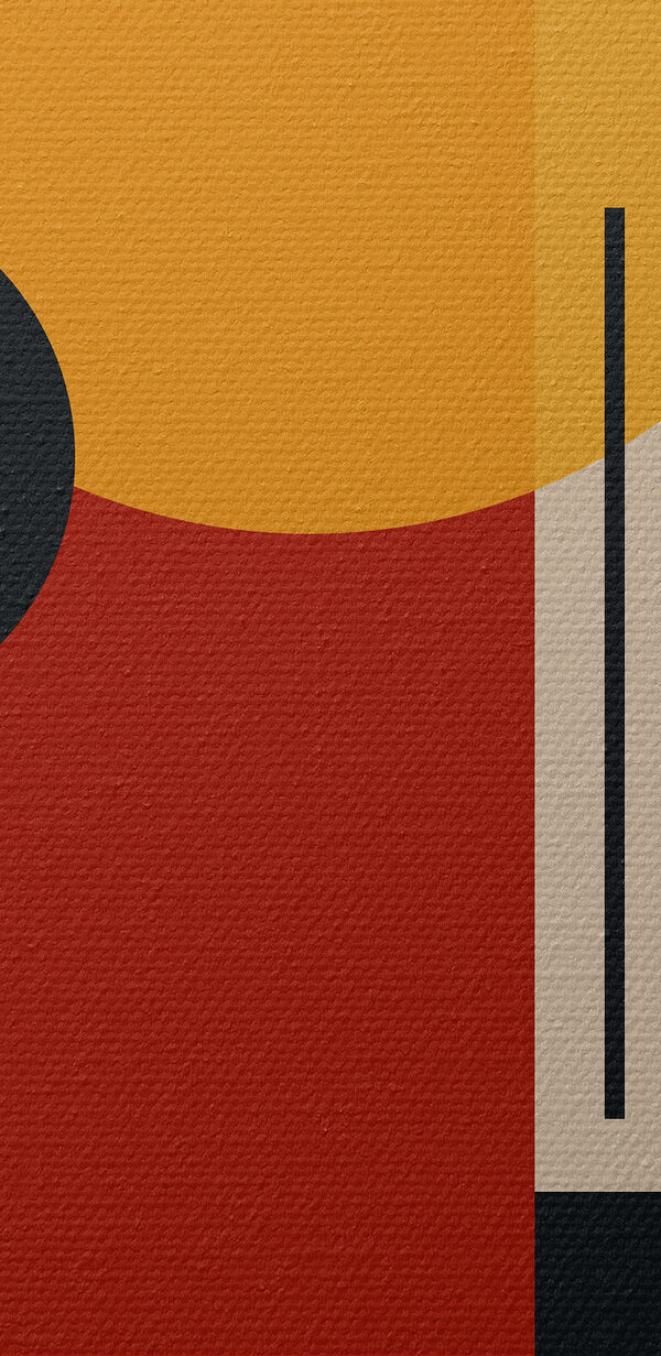Buntes Kunstwerk mit Kreisen und Linien Buntes Kunstwerk mit Kreisen und Linien